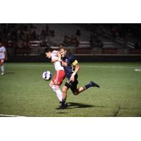 Defender Connor Tobin with North Carolina FC