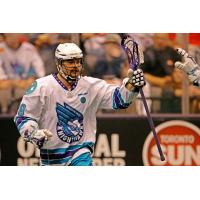 Forward Stephen Keogh with the Rochester Knighthawks