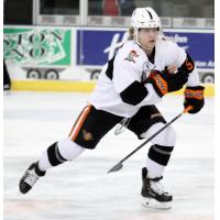 Defenseman Haden Shields with the Omaha Lancers