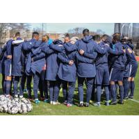 Memphis 901 FC huddles up