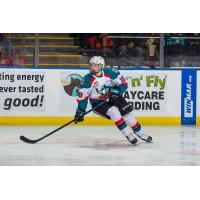 Kelowna Rockets defenseman Jad Von Unruh