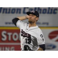 Somerset Patriots pitcher Nate Roe