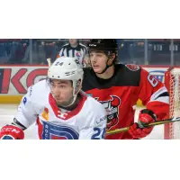 Binghamton Devils battle the Laval Rocket