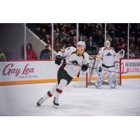 Clevelad Monsters defenseman Gabriel Carlsson