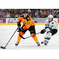 Forward Sammy Blais with the San Antonio Rampage