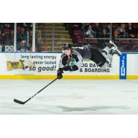 Vancouver Giants defenceman Bowen Byram defies gravity