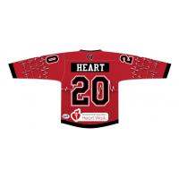 Corpus Christi IceRays Heart Night jersey (back)