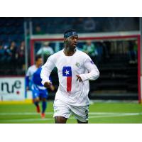 Dallas Sidekicks defender Mychel Jones vs. the RGV Barracudas