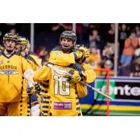 Georgia Swarm celebrate a goal