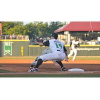 Joey Votto playing for the Dayton Dragons