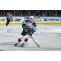 Kelowna Rockets forward Mark Liwiski