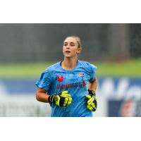 Sky Blue FC goalkeeper Caroline Casey