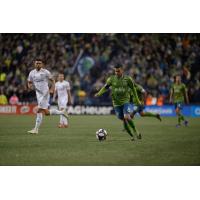 ViÂ­ctor Rodriguez of Seattle Sounders FC recorded two assists and a league-high eight shots in last Saturday's season-opening 4-1 win over FC Cincinnati