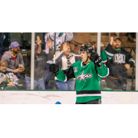 Texas Stars celebrate a goal against the San Antonio Rampage