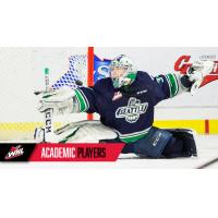 Seattle Thunderbirds goaltender Cole Schwebius
