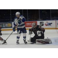 Tanner Nagel with the Swift Current Broncos