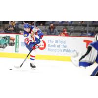 Moncton Wildcats centre Jacob Hudson