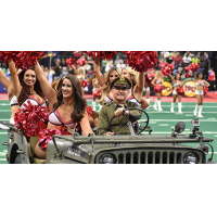 Jacksonville Sharks cheerleaders
