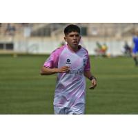 Forward Madison FC defender Ronaldo Lomeli