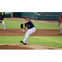 Pitcher Cody Poteet with the Jacksonville Jumbo Shrimp