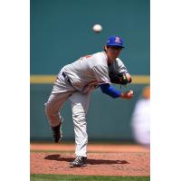 Pitcher Ricky Knapp with the St. Lucie Mets