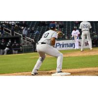 Somerset Patriots first baseman Dermis Garcia