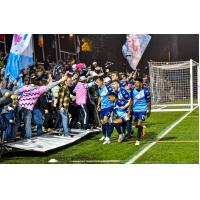 The crowd at Breese Stevens Field, home of Forward Madison FC