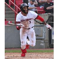 Jared Walker of the Sioux City Explorers