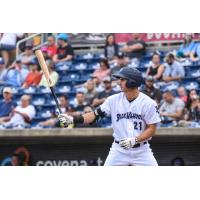 JJ Bleday of the Pensacola Blue Wahoos