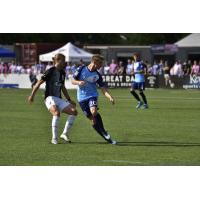 Forward Madison FC midfielder Audi Jepson vs. Union Omaha