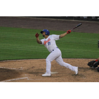 Cheslor Cuthbert went 2-for-4 on Tuesday night for the Syracuse Mets