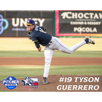 Northwest Arkansas Naturals pitcher Tyson Guerrero