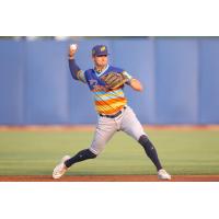 Montgomery Biscuits' Nate Dahle in action