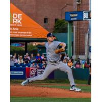 Somerset Patriots' Clarke Schmidt on the mound