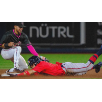 Mississippi Braves and Pensacola Blue Wahoos in action