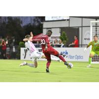 Chattanooga FC's Duvan Felipe Viafara Mina in action