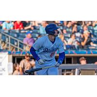 Tulsa Drillers' Lockwood Powell in action