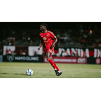 Phoenix Rising FC's Mohamed Traore on the field