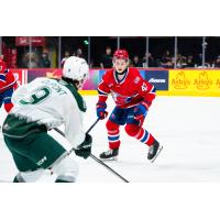 Spokane Chiefs defenseman Rhett Sather