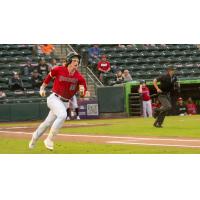 Hickory Crawdads third baseman Rafe Perich