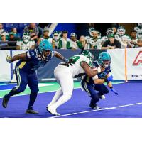 Massachusetts Pirates battle the Green Bay Blizzard