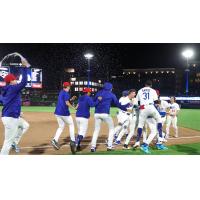 Tulsa Drillers celebrate win