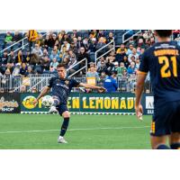 Rhode Island FC midfielder Joe Brito