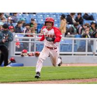 Ottawa Titans infielder Jo Oyama
