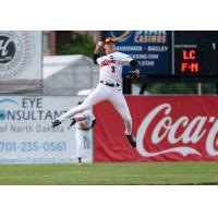 Fargo-Moorhead RedHawks' Aidan Byrne in action