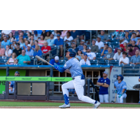 Tulsa Drillers' Chris Newell in action