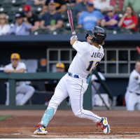 Northwest Arkansas Naturals catcher Carter Jensen