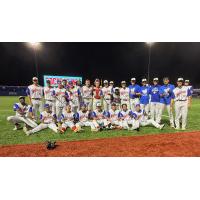 Green Bay Rockers pose after a win