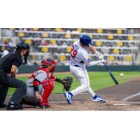 Knoxville Smokies shortstop Corey Joyce at bat