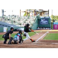 Greensboro Grasshoppers outfielder Lonnie White Jr. at bat